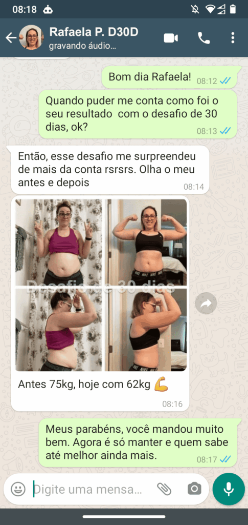 Depoimentos Desafio de 30 dias (2)